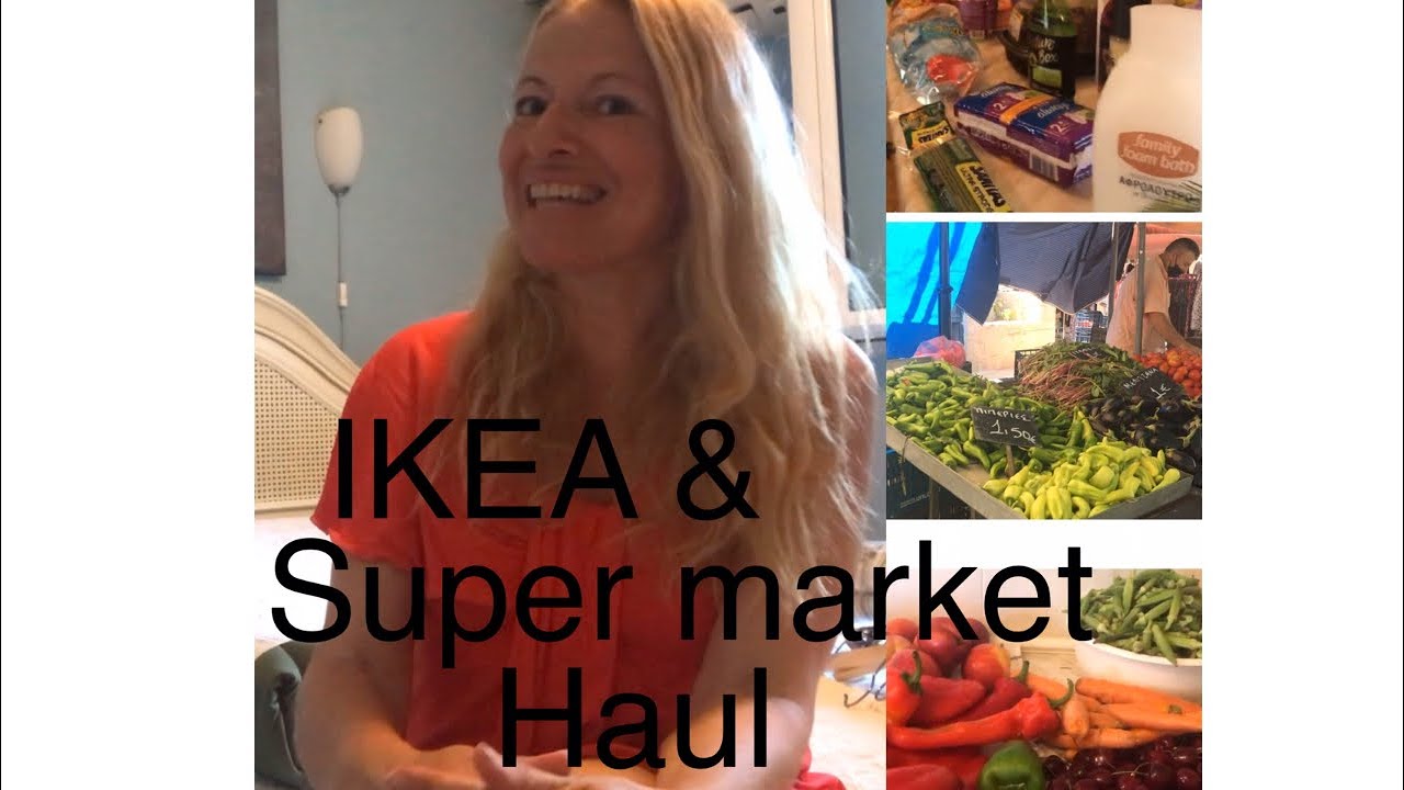 IKEA & SUPER MARKET HAUL / Βόλτα στη Λαϊκή Αγορά / Λίγο κουβεντούλα | Katerina’s diaries