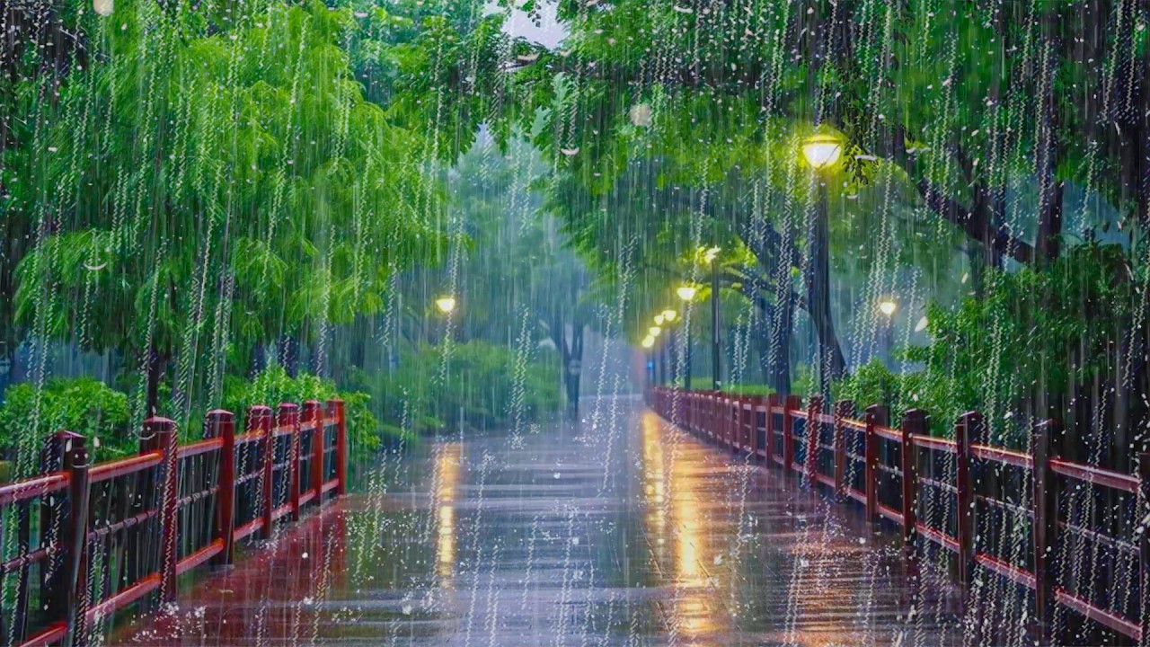 ADDORMENTARSI IN MENO DI 6 MINUTI con Pioggia Battente e Tuoni sulla strada tranquilla di notte