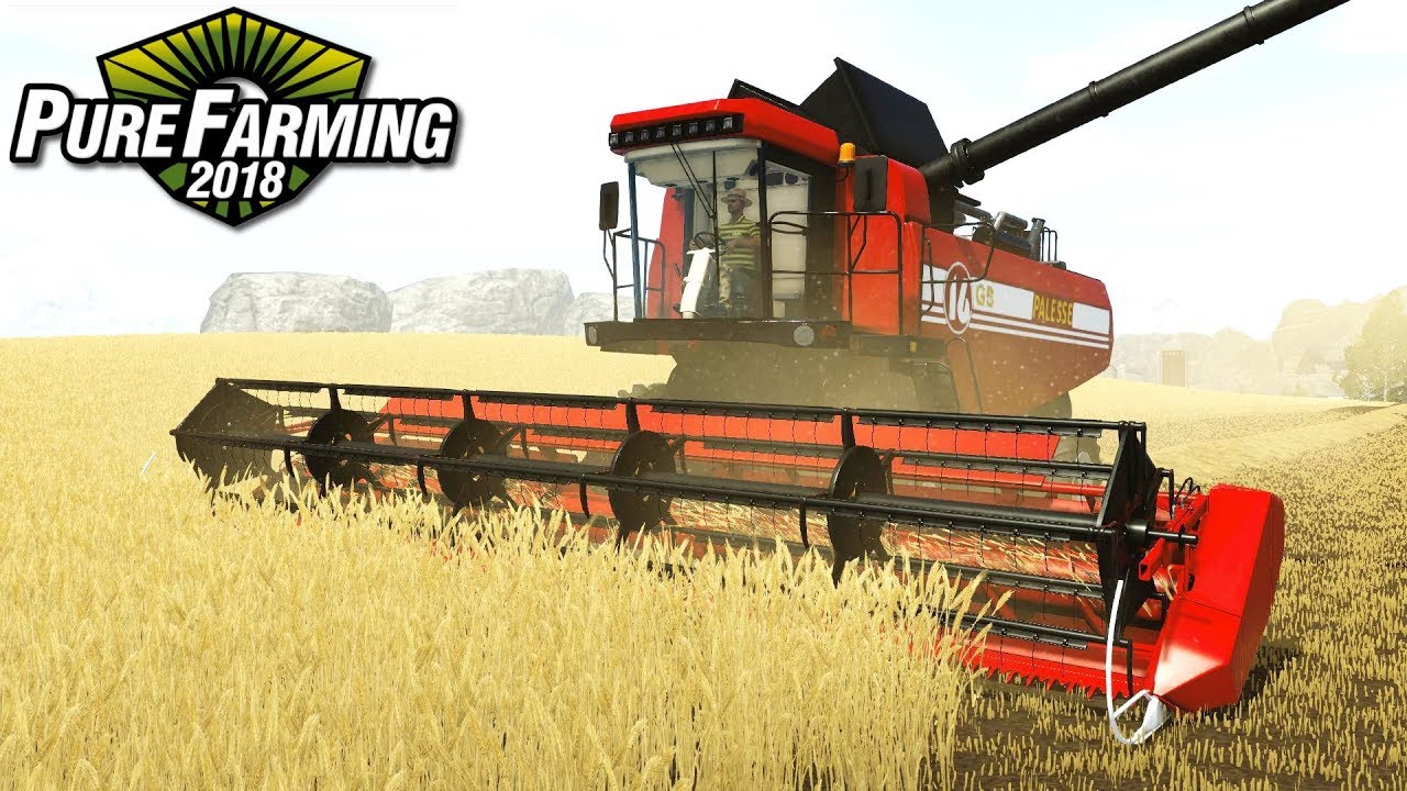 Największy kombajn - Pure Farming 2018 | #32