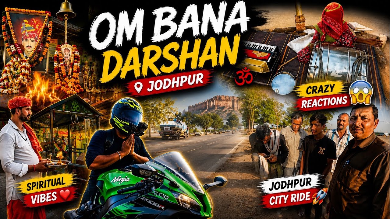 public ka  reactions || Om Banna Temple🙏 darshan ￼ #superbike #kawasaki 