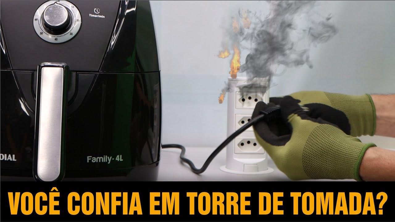 VOCÊ CONFIA EM TORRE DE TOMADAS? TESTAMOS NA PRÁTICA!