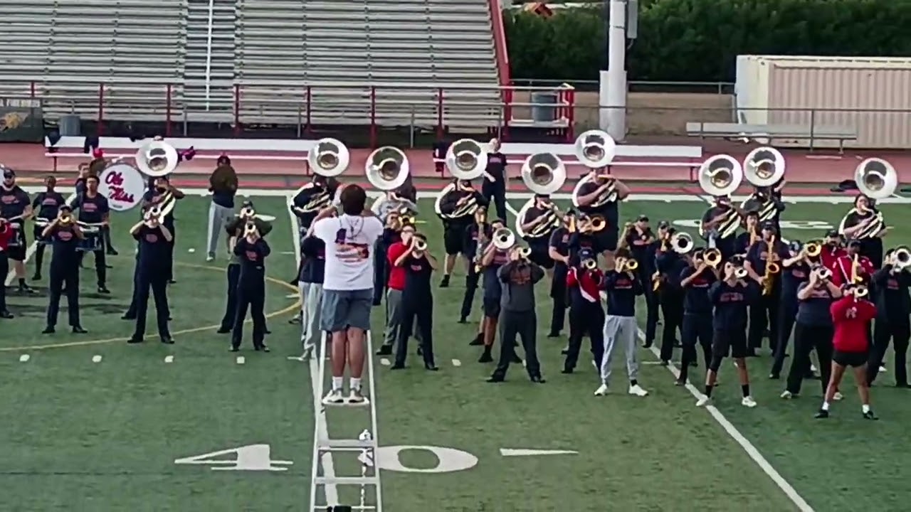 Ole Miss Marching Band at Chaparral January 7, 2026