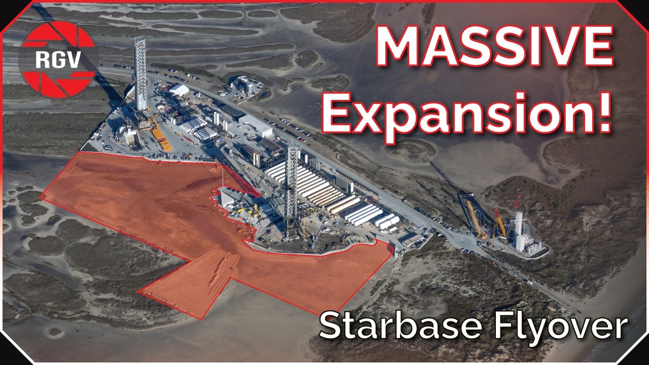 Major Expansion of Starbase Approved + Key Flight 12 Testing Done! | Starbase Flyover Update 117
