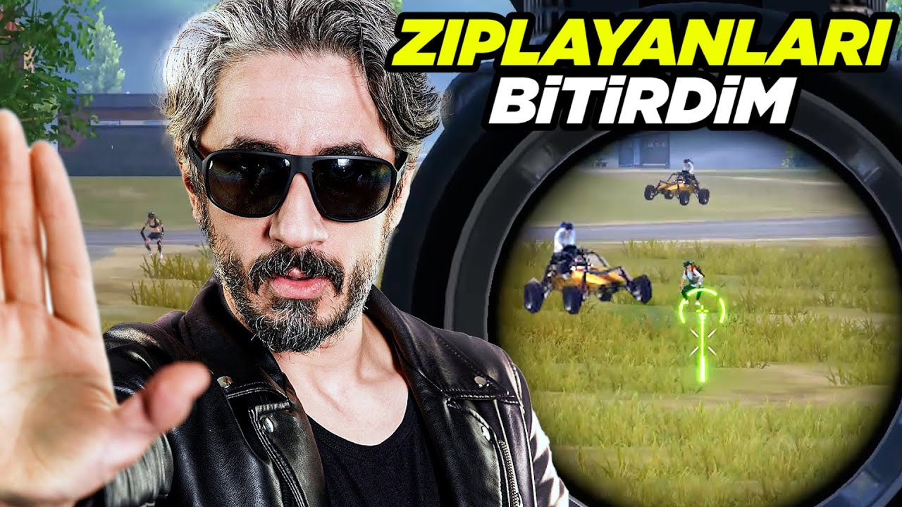 ÖNCE ZIPLADILAR SONRA ATEŞ ETTİLER - PUBG Mobile