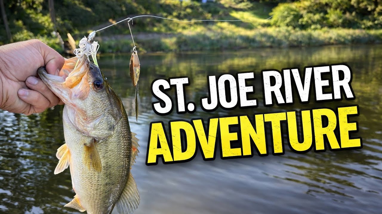 River Fishing in Michigan with my Brother