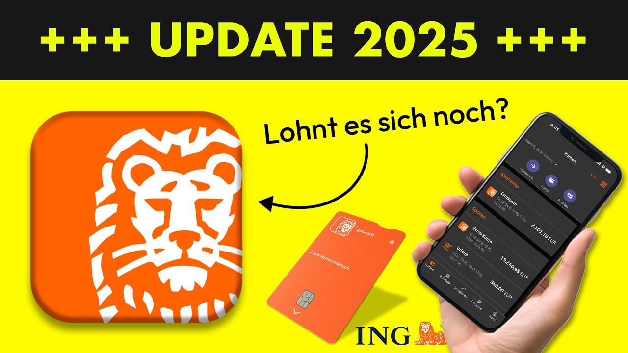 ING Girokonto (2025) ► Wie gut ist das kostenlose Bankkonto wirklich?