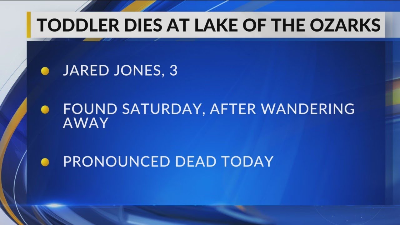 Toddler Dies Days after Almost Drowning in Lake of the Ozarks