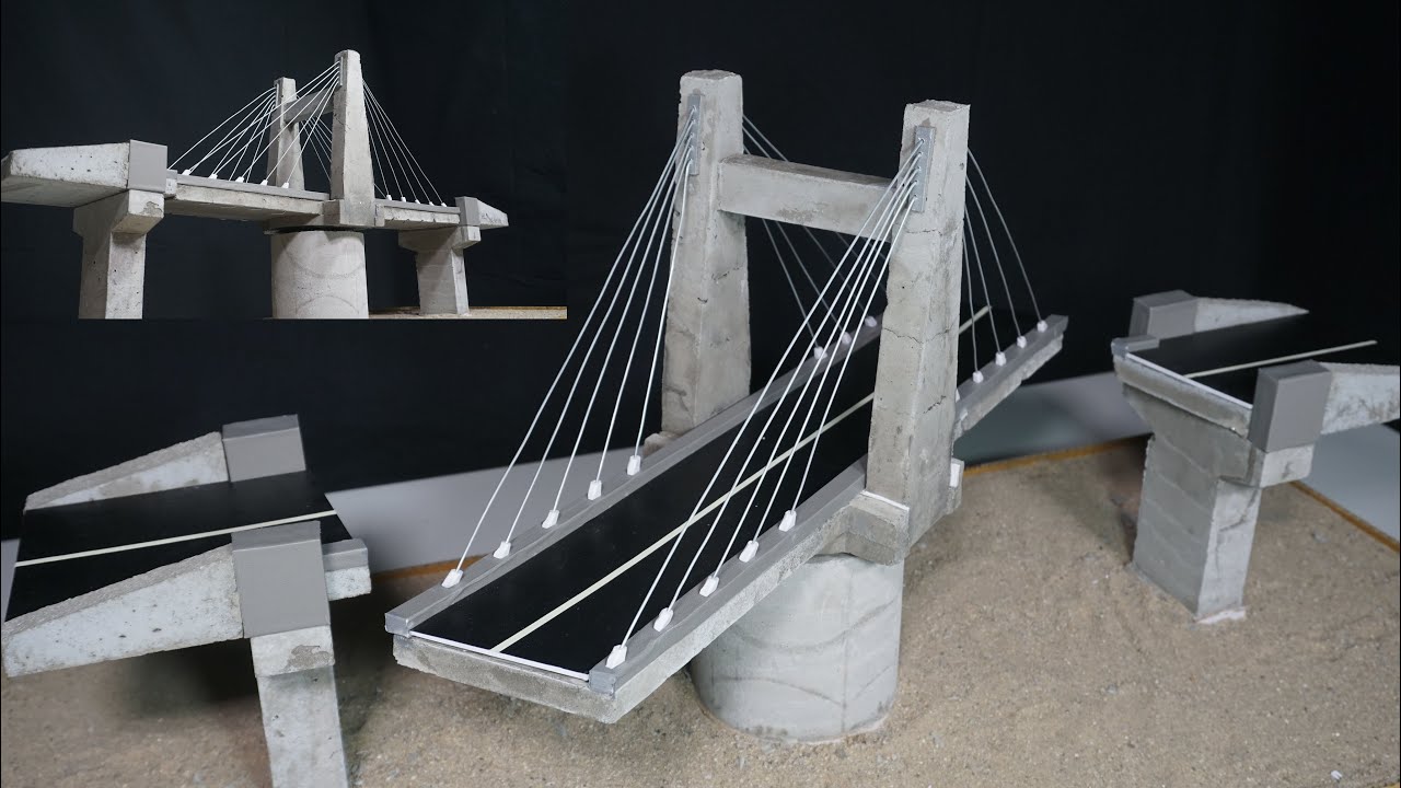 Build A Swing Bridge | Bridge Construction | Mini Bridge | Full Video