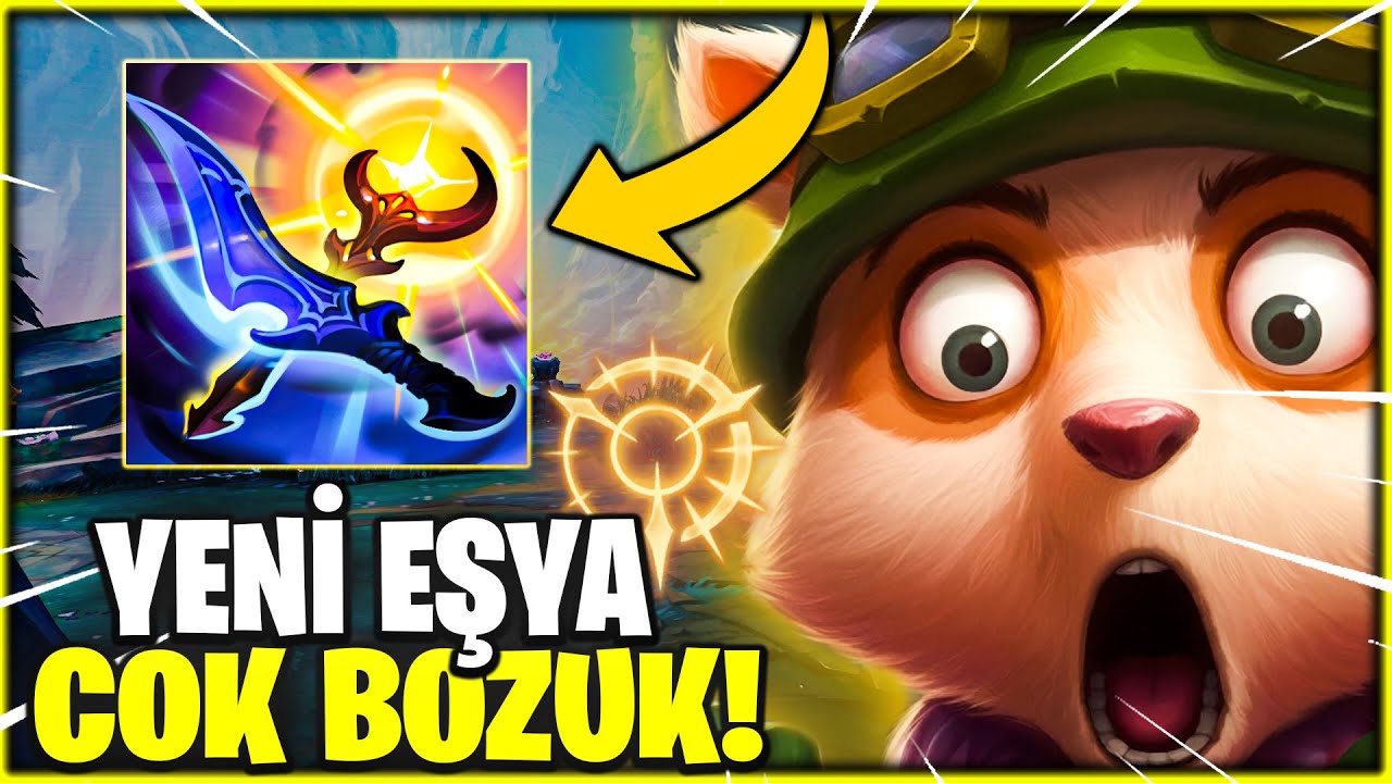 YENİ EŞYA TEEMO'DA HARİKA &Ccedil;ALIŞIYOR! SEZON 16 İLK BAKIŞ!