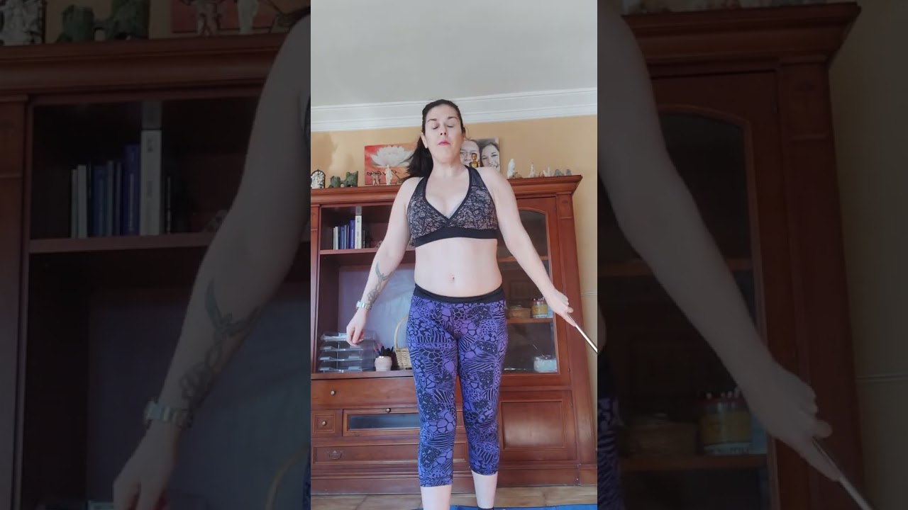 Entrenando telekinesis y esfera de luz en el vídeo .