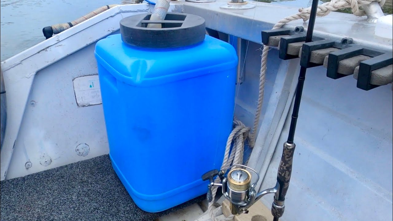 Awesome simple Live Bait Tank for your Tinny