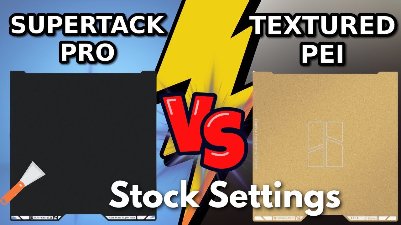 Is Bambu SuperTack Pro REALLY Better? H2C Test vs Textured PEI (Stock Settings)