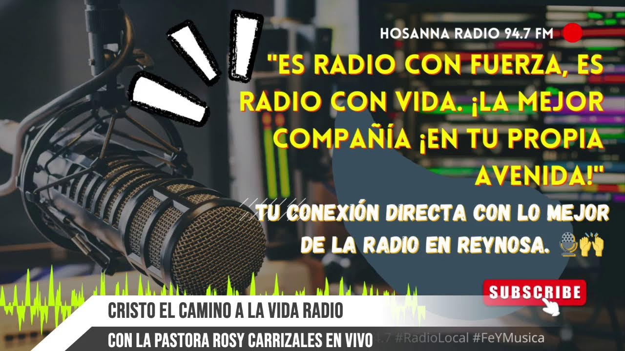 Emisión en directo de Hosanna Radio