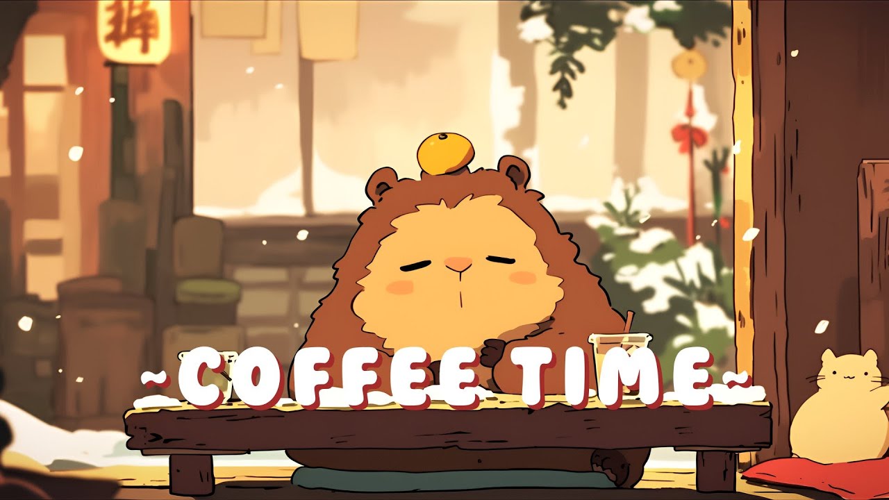 Capybara Beats Radio - Relaxing Jazz Hop Collection ~ Cozy Atmosphere ~ 🦫 ✨ 🌙