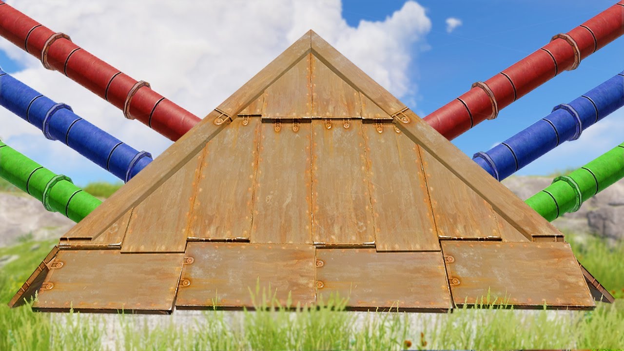 I built an illegal pyramid bunker...