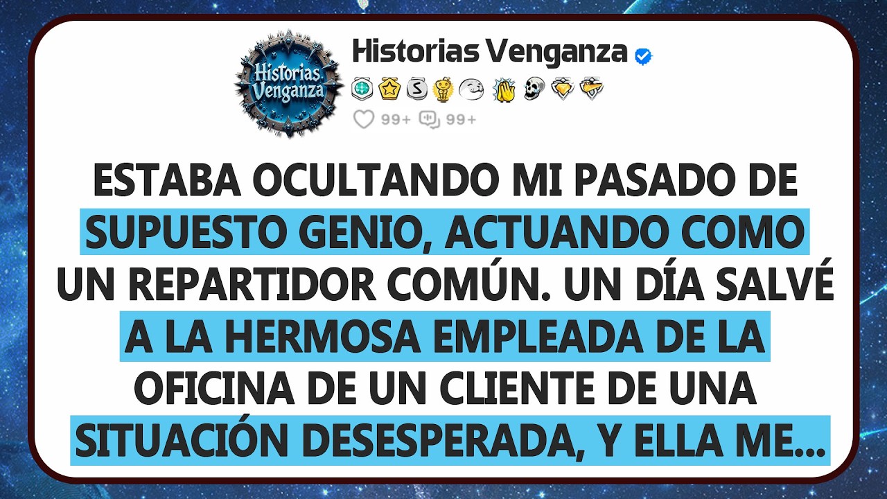 Me hice pasar por un repartidor común, pero al salvar a una hermosa vendedora se reveló mi secreto..
