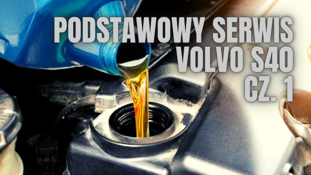 Volvo S40 | Wymiana filtrów i oleju - Część 1. | ZRÓB TO SAM 🔧