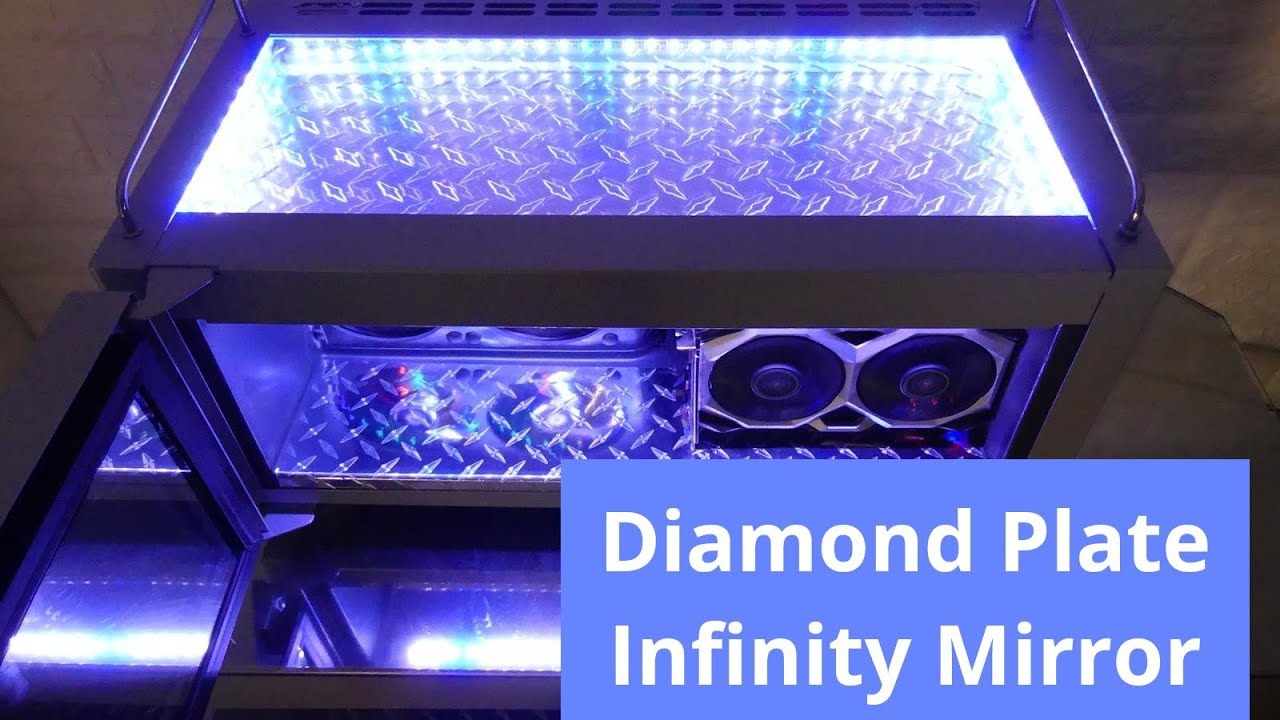 CUSTOM Red Bull Mini Fridge Gaming PC 2 Infinity Mirror (I7 7700k GTX 1660 ti RGB LRC2.0 LED)