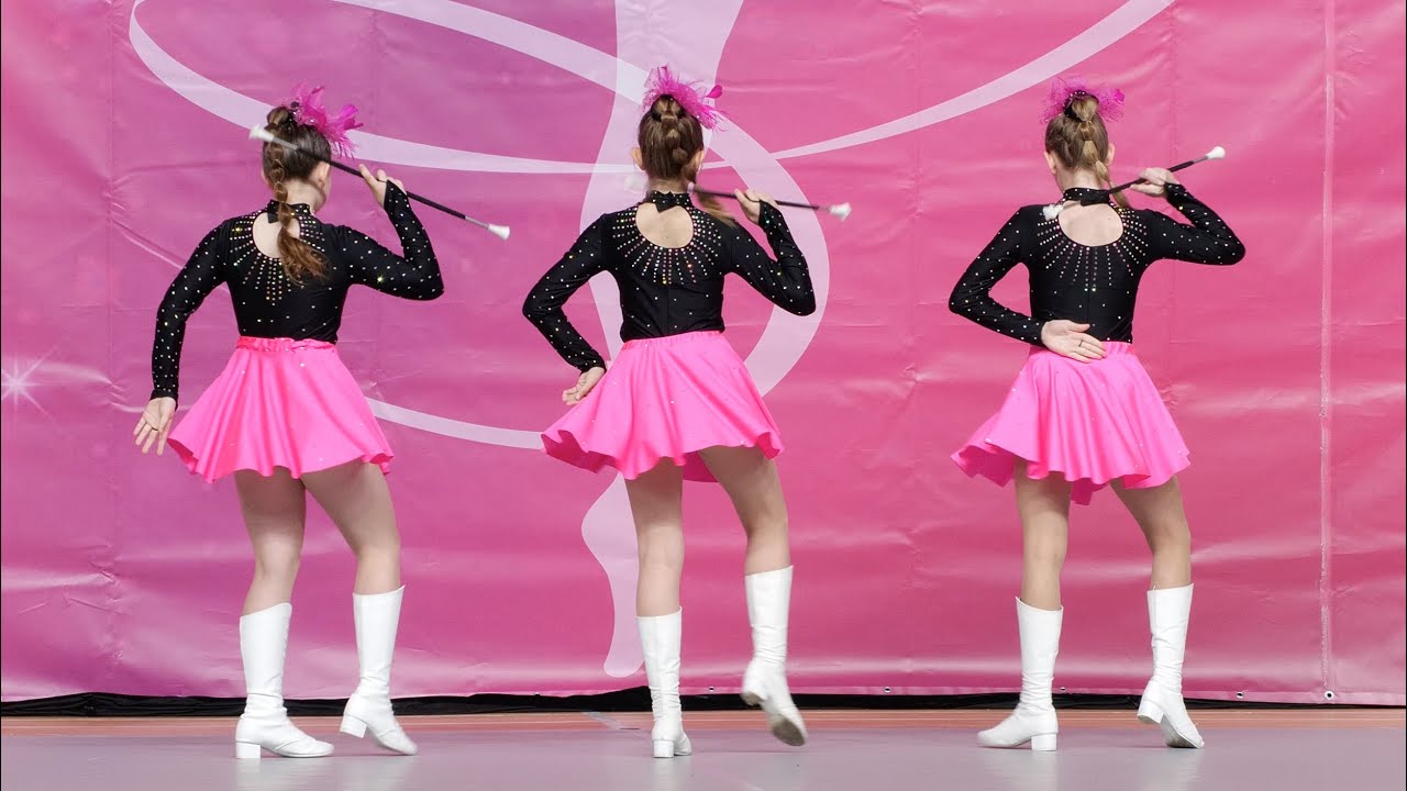 MAJORETTES Lora Piaski - DUO TRIO BATON JUNIOR - Kędzierzyn Koźle 2024