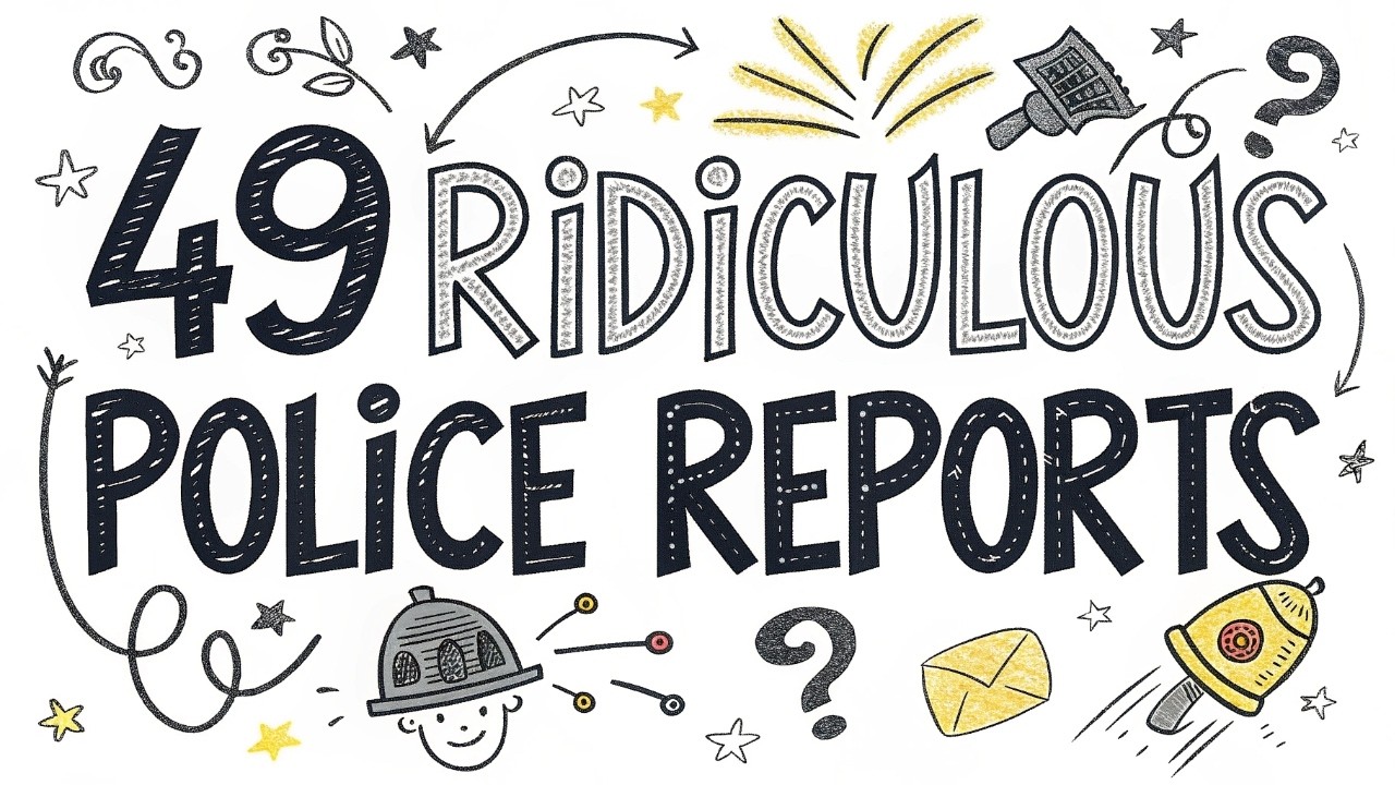 49 Dumbest Police Reports That Actually Happened