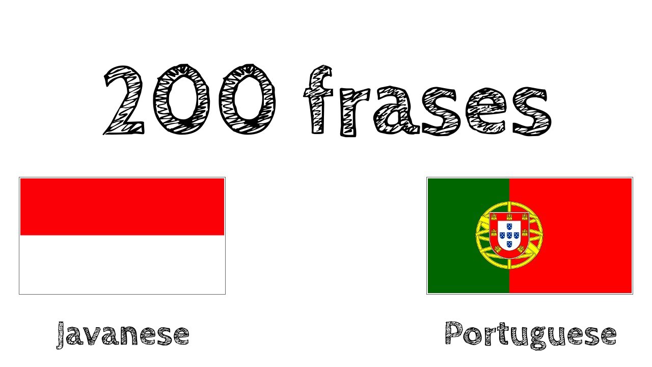 200 frases - Javan&ecirc;s - Portugu&ecirc;s