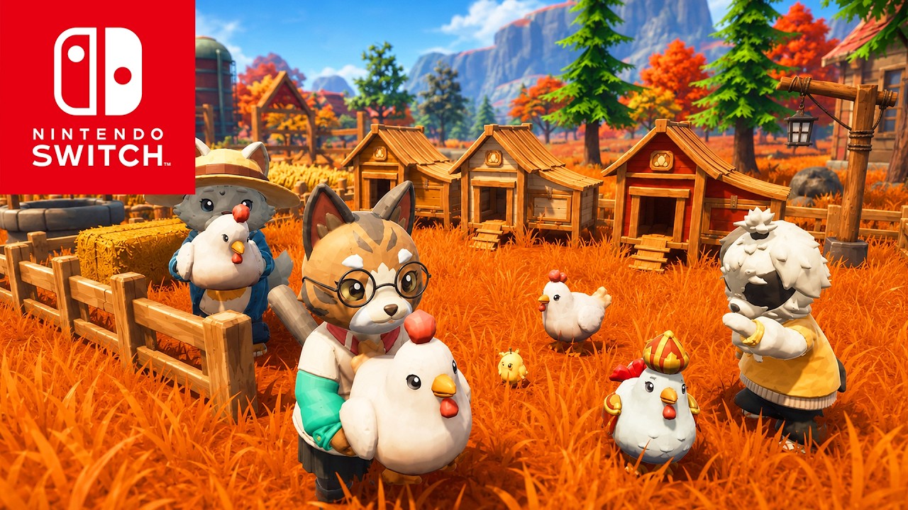 TOP 20 NEW Upcoming Cozy Games on Nintendo Switch and Switch 2