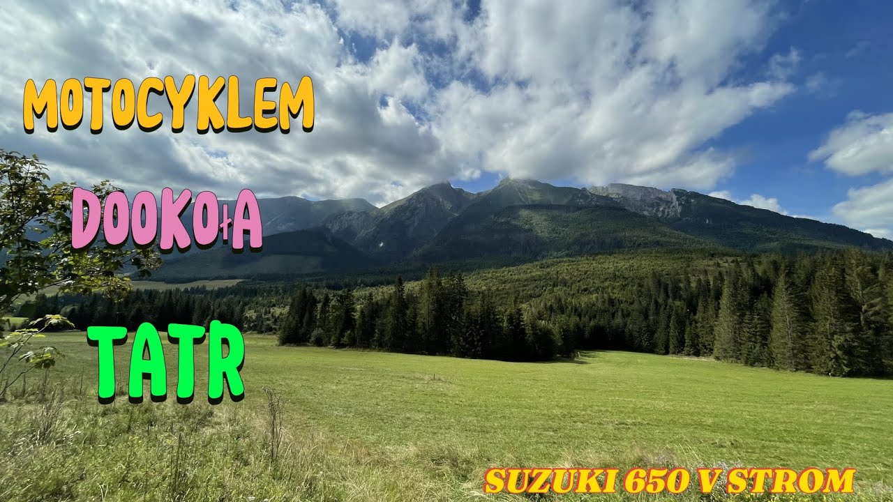 Motocyklem dookoła Tatr |Słowacja|Suzuki V-Strom 650|2024|