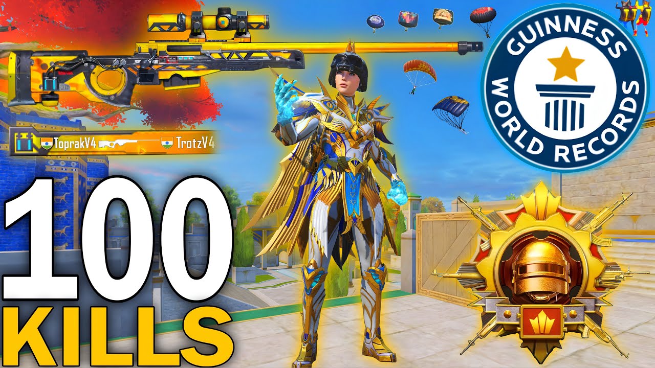 100 KILLS!🔥 IN 3 MATCHES FASTEST GAMEPLAY With PHARAOH X-SUIT😍 PUBG MOBILE - BGMI