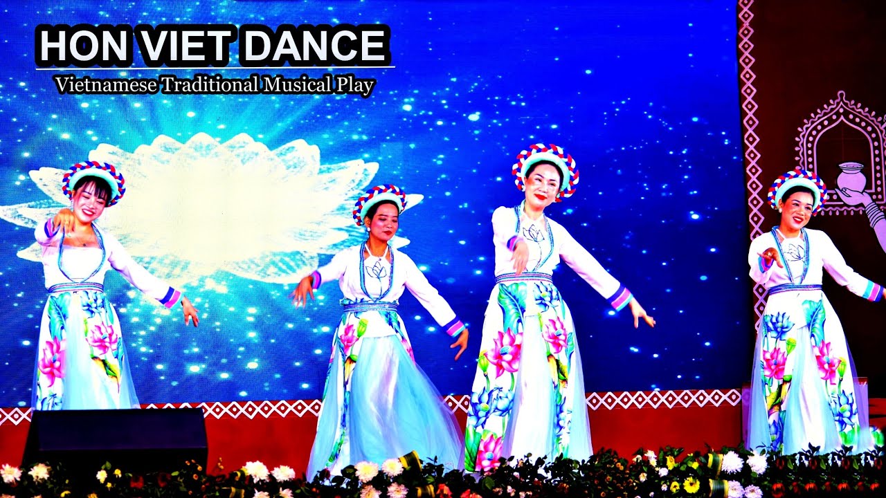 Hon Viet Dance - Amazing Traditional Folk Dance of VIETNAM 🇲🇦| Northern Delta of Vietnam