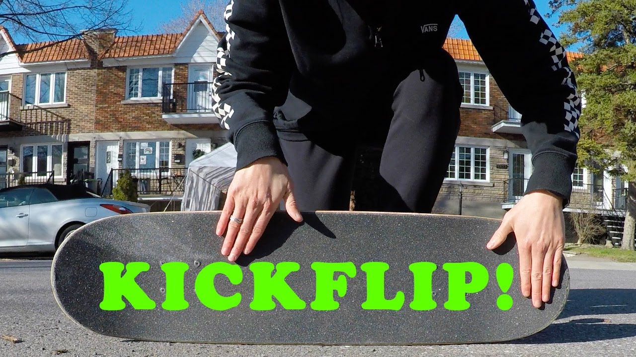 Apprendre à faire un kickflip