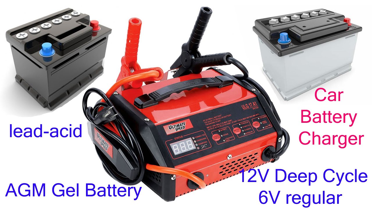 Ultimate Speed Car Battery Charger ULG 17 A1 TESTING