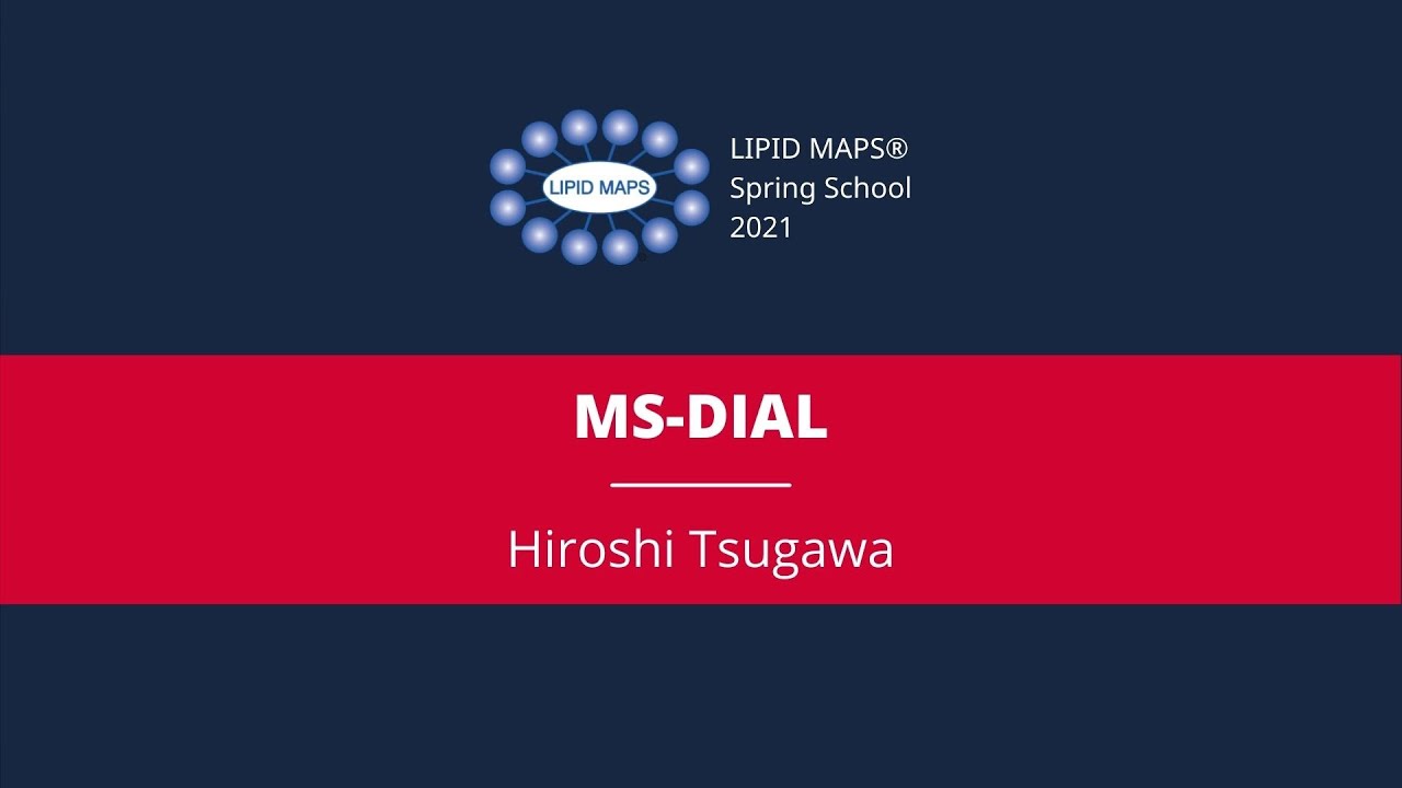 Hiroshi Tsugawa- MS-DIAL