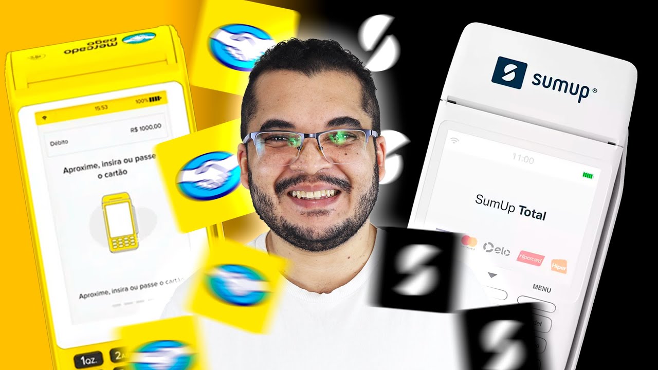 SUMUP vs MERCADO PAGO &ndash; Qual MAQUININHA tem MENOR TAXA? [AN&Aacute;LISE COMPLETA ]