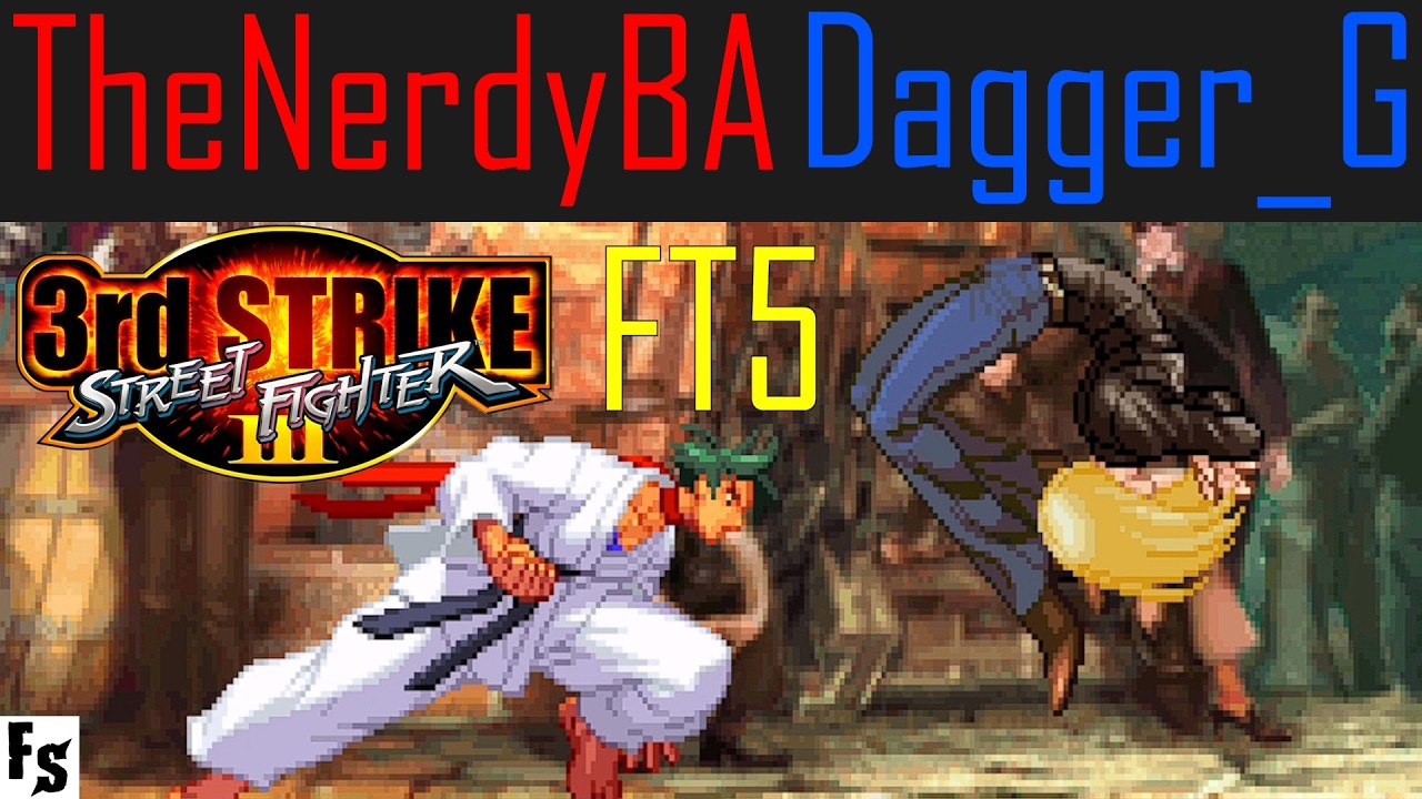Street Fighter III: Third Strike - TheNerdyBA [Makoto] vs Dagger_G [Remy] (Fightcade FT5)