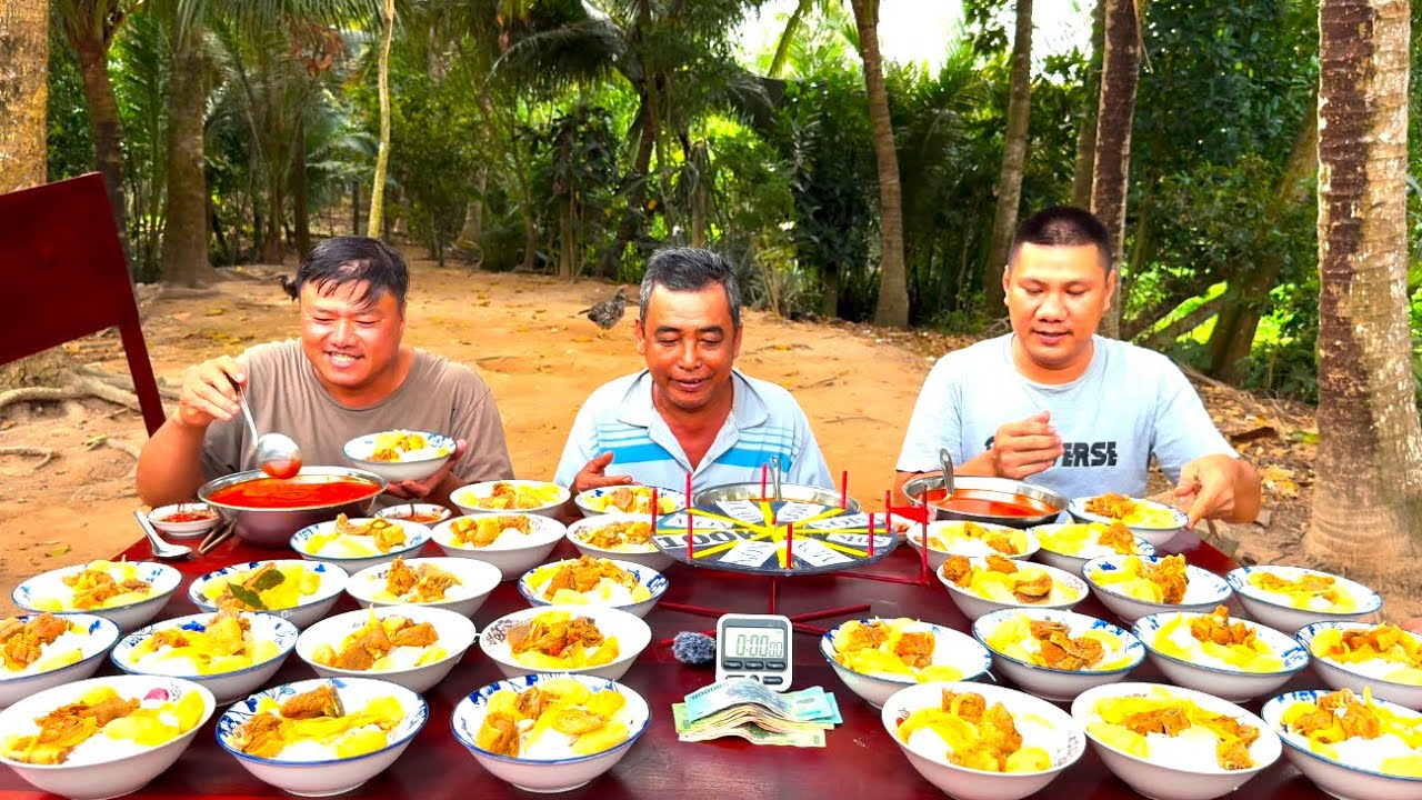 Quay Thưởng, Người Cuối Cùng Ngừng Ăn Bún CÀ RI VỊT CỦ LÙN Được 4Tr Cái Kết Quá Căng Thẳng | ATĐQ