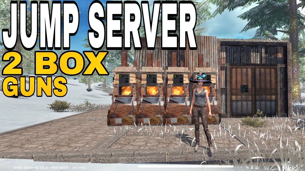 Duo Jump Server 2 Boxes of Guns on Day 1