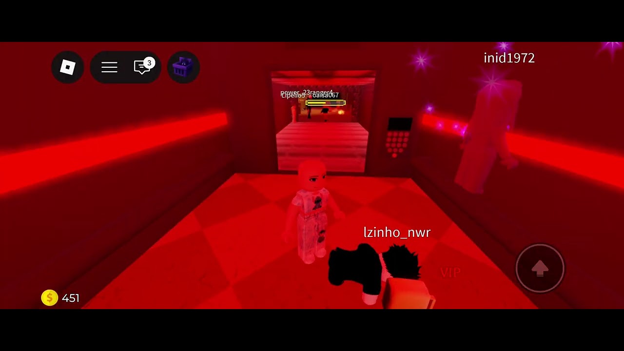 Jogando elevador insano
