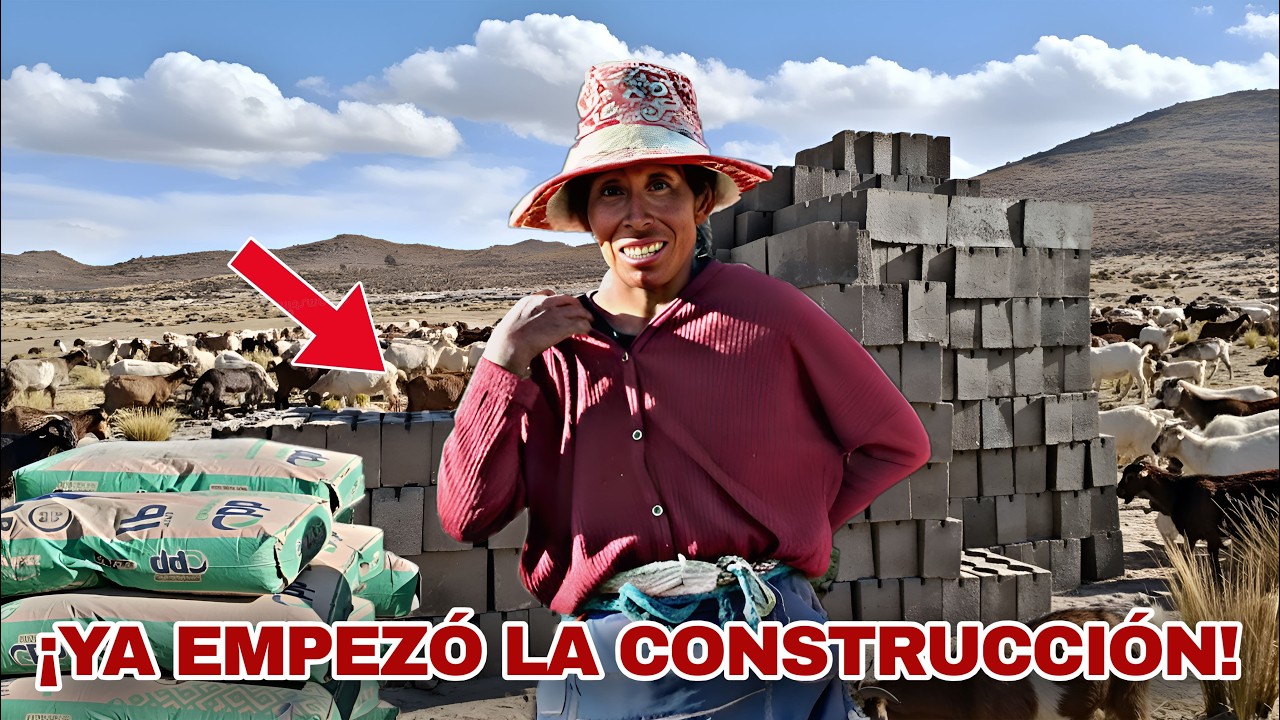 Llevamos MATERIALES para CONSTRUIR La CASA de Doña Yolanda - La Mujer Guerrera