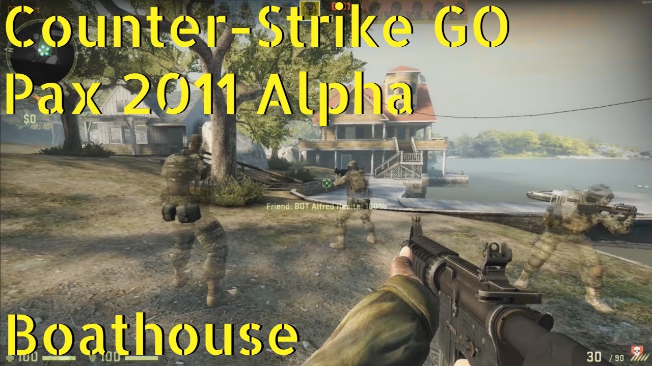 Counter-Strike Global Offensive (PAX 2011 Prototype) Boathouse bot gameplay - October 2025