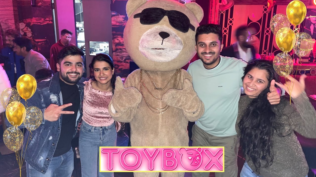 Gurugram Night Life💃🪩| TOYBOX |Clubbing & Birthday Celebration 🎂