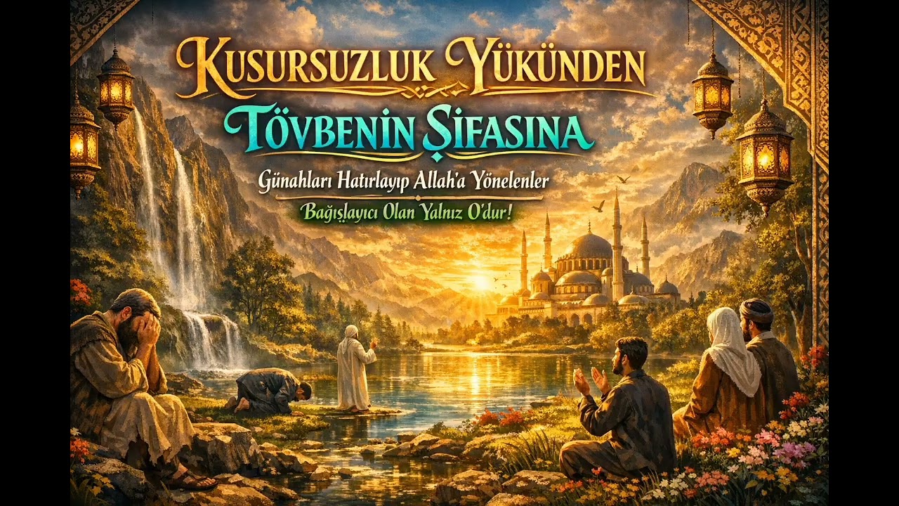 Kusursuzluk yükünden tövbenin şifasına  #tefsir  #kuran