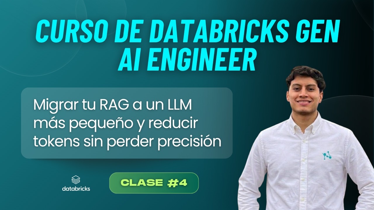 Databricks GenAI Engineer: Migrar tu RAG a un LLM Más Pequeño y Reducir Tokens sin Perder Precisión