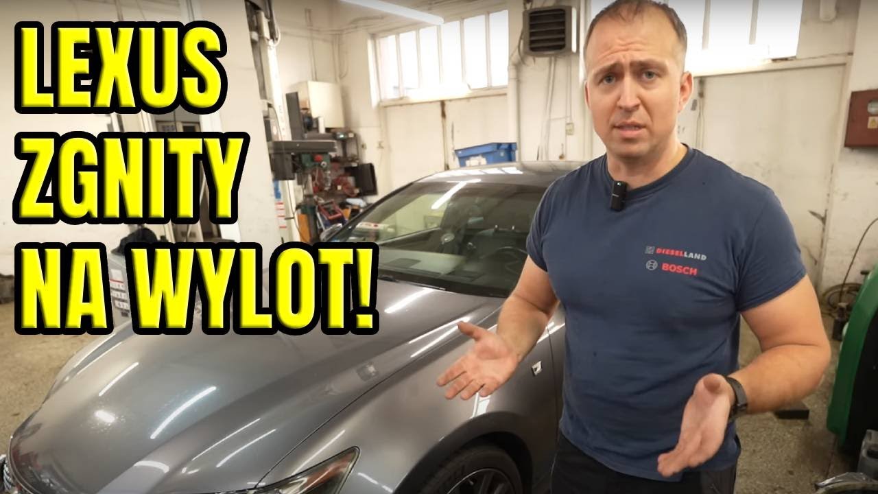 TRAGEDIA!!! ZOBACZ JAK TEN LEXUS JEST SKORODOWANY, 2012 ROK PRODUKCJI!!!