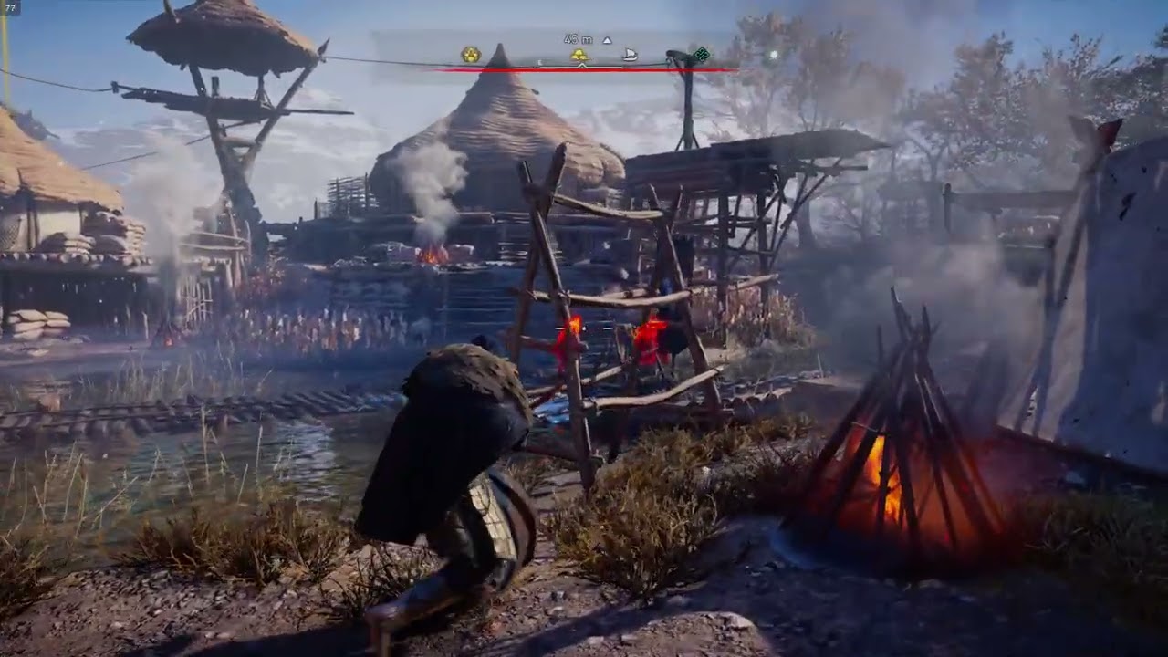 AC Valhalla | Stealth Elims & Cleaning Outpost
