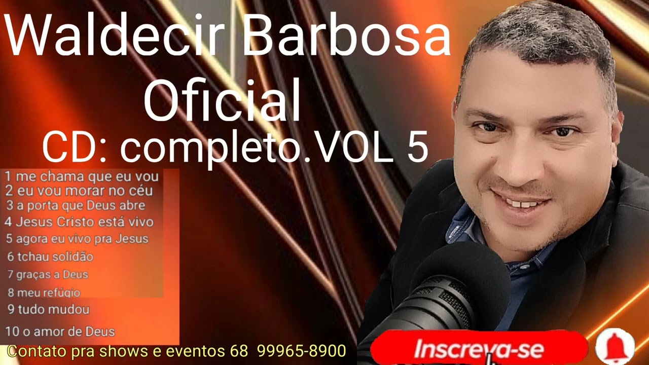 (SERESTA GOSPEL)WALDECIR BARBOSA CD VOL-5 AO VIVO