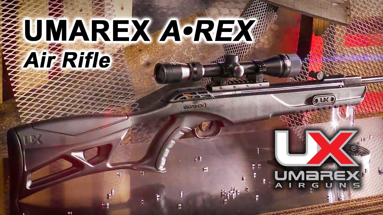 Umarex ARex Break Barrel Pellet Gun Air Rifle with StopShox