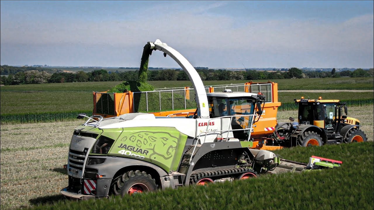 🌿🐛 Une ensileuse à chenille dans cette ETA ! CLAAS Jaguar 40 000 TT - Full JCB - ETA Solu'Agri 😍 🐛