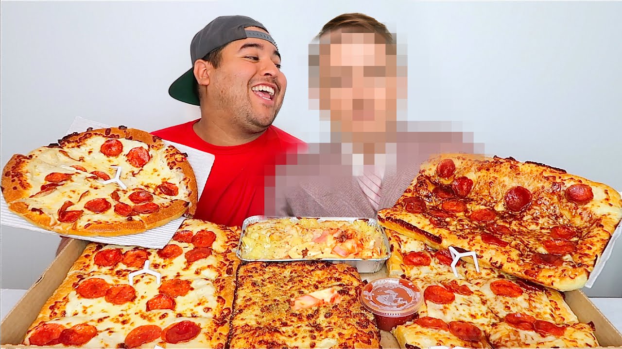 Pizza With My New Boyfriend • MUKBANG