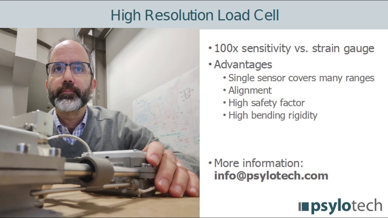 Psylotech Product Highlight - High Resolution Load Cells