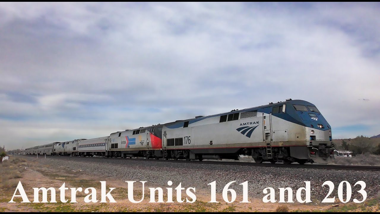 Amtrak 161 and 203 on the Southwest Chief!